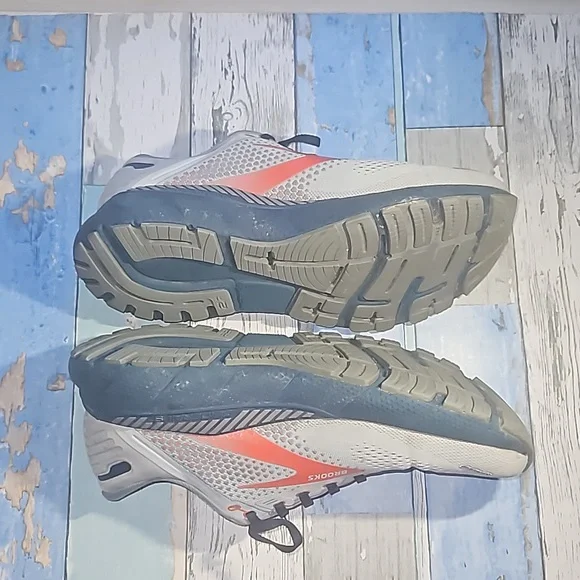 BROOKS ADRENALINE 22 GTS MENS RUNNING Size 10.5  #1103561D004 - Picture 7 of 11